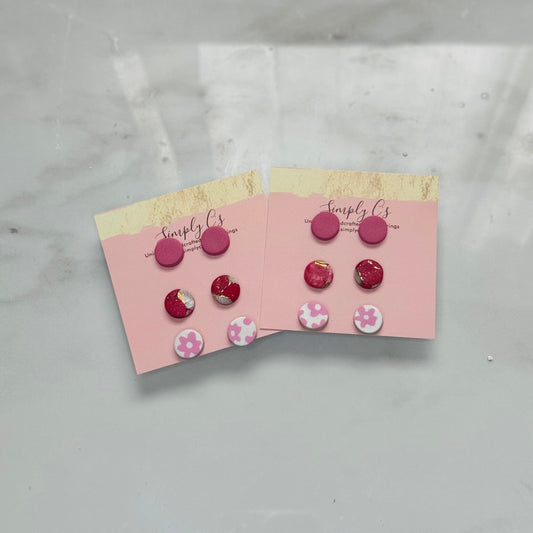 Pink Stud Pack
