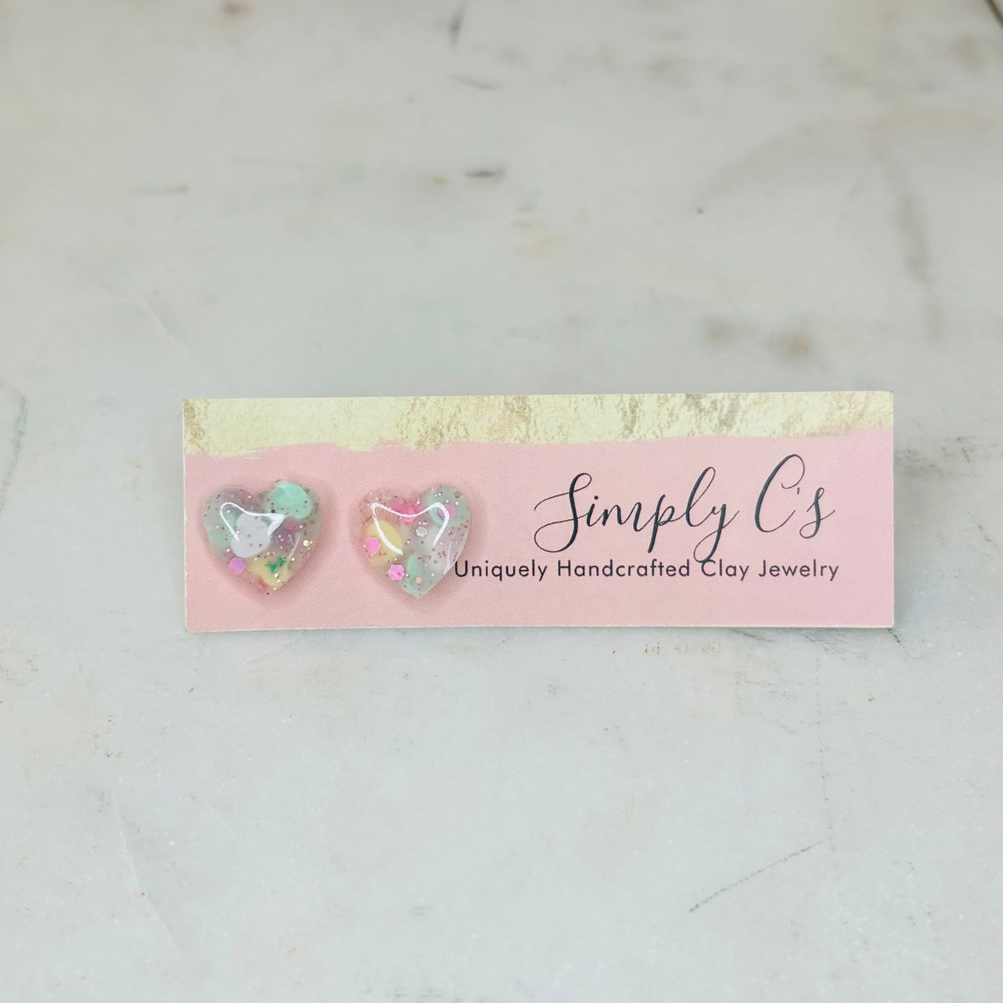 Candy Heart Stud