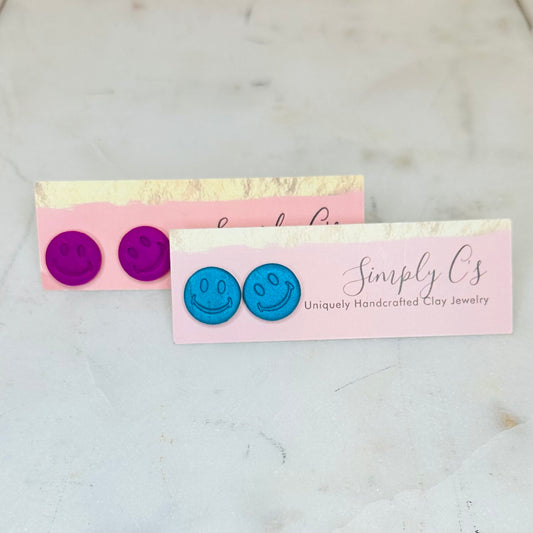 Smiley Face Stud