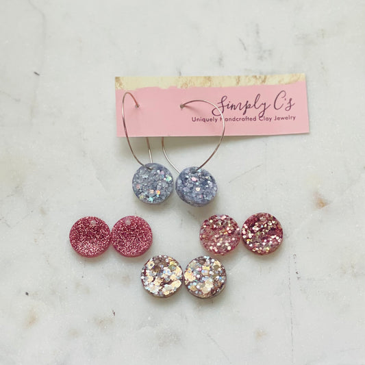 Glitter Hoops