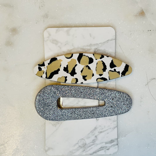 Cheetah & Silver Set