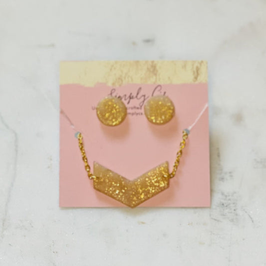 Gold Necklace Set