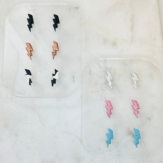 Lightning Bolt Studs