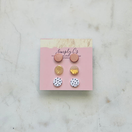Gold & Bronze Stud Pack