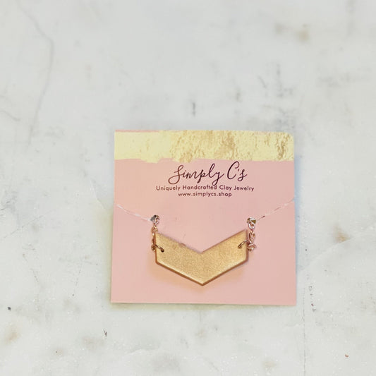 Bronze Arrow Necklace