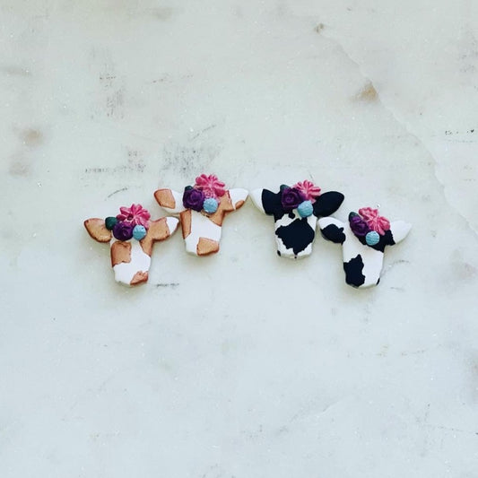 Floral Cows